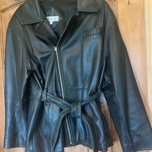 Valerie Stevens New Zealand lamb skin jacket